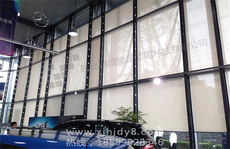 新疆克拉瑪依市奔馳4S店電動卷簾